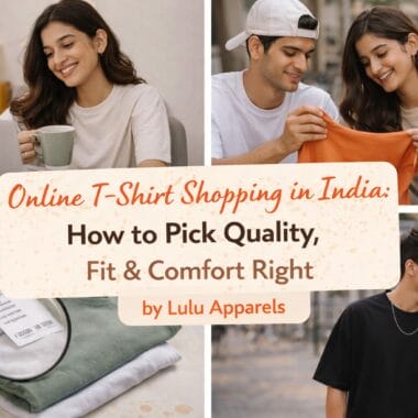 Online T-Shirt Shopping in India: How to Pick Quality, Fit & Comfort Right I PlainMood