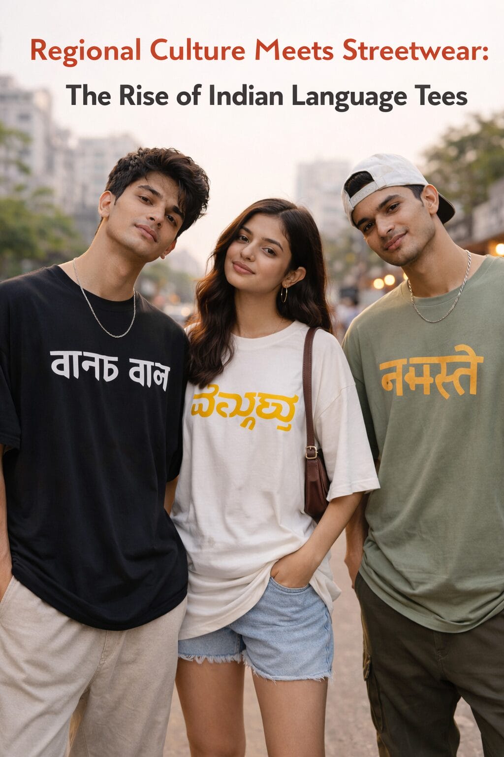 Regional Culture Meets Streetwear The Rise of Indian Language Tees